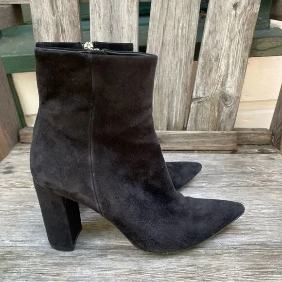 GIANVITO ROSSI Piper 85 Suede Black size 36